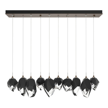 Chrysalis 10-Light Mixed Crystal Pendant 13