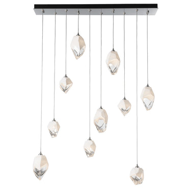 Chrysalis 10-Light Mixed Crystal Pendant 1