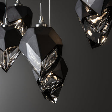 Chrysalis 10-Light Small Crystal Pendant 30