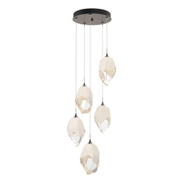 Chrysalis 5-Light Large Crystal Pendant 7