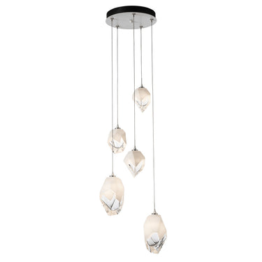 Chrysalis 5-Light Mixed Crystal Pendant 5