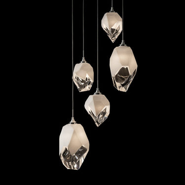 Chrysalis 5-Light Mixed Crystal Pendant 28