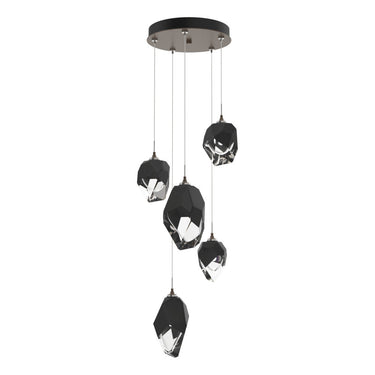 Chrysalis 5-Light Mixed Crystal Pendant 7