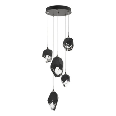 Chrysalis 5-Light Mixed Crystal Pendant 9