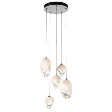 Chrysalis 5-Light Mixed Crystal Pendant 1