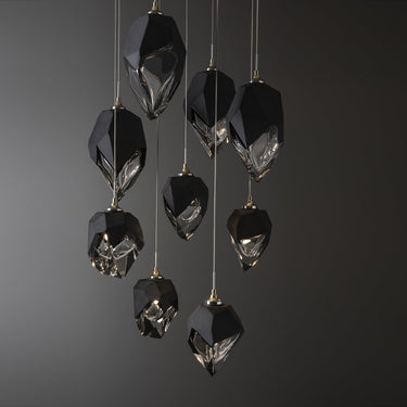 Chrysalis 9-Light Mixed Crystal Pendant 29