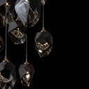 Chrysalis 9-Light Mixed Crystal Pendant 33