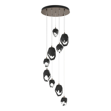 Chrysalis 9-Light Mixed Crystal Pendant 9