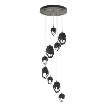 Chrysalis 9-Light Mixed Crystal Pendant 11
