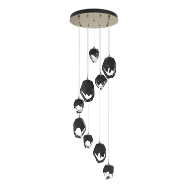 Chrysalis 9-Light Mixed Crystal Pendant 22