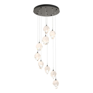 Chrysalis 9-Light Small Crystal Pendant 14