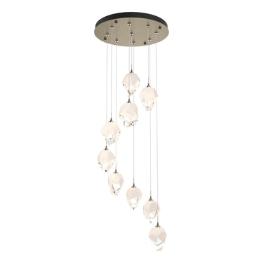 Chrysalis 9-Light Small Crystal Pendant 24