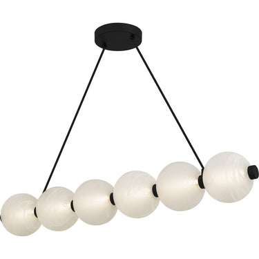 Clarendon Island Light in Matte Black 5