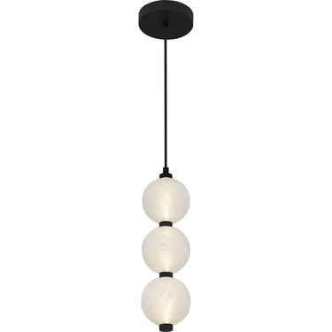 Clarendon Mini Pendant in Matte Black 5