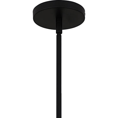 Cleo 1 Light Pendant in Matte Black 3
