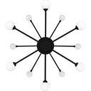 Combe 6 Light Semi-Flush Mount 2