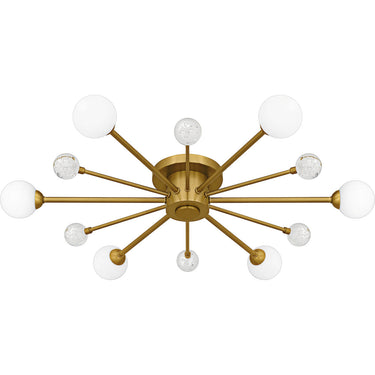 Combe 6 Light Semi-Flush Mount 1