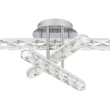 Comet Semi-Flush Mount in Polished Chrome 3
