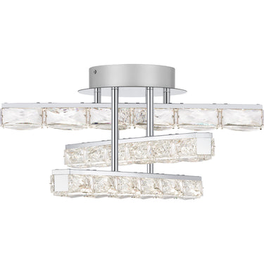 Comet Semi-Flush Mount in Polished Chrome 4