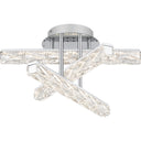 Comet Semi-Flush Mount in Polished Chrome 1