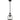 Cornelia 1 Light Mini Pendant in Matte Black 5