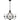 Cornelia 5 Light Chandelier in Matte Black 5