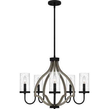 Cornelia 5 Light Chandelier in Matte Black 5