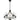 Cornelia 5 Light Chandelier in Matte Black 6