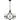 Cornelia 5 Light Chandelier in Matte Black 1