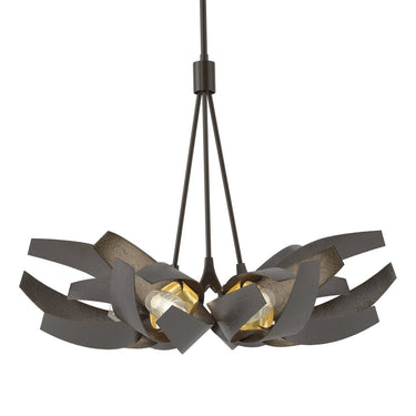 Corona Brass Accent Pendant 9