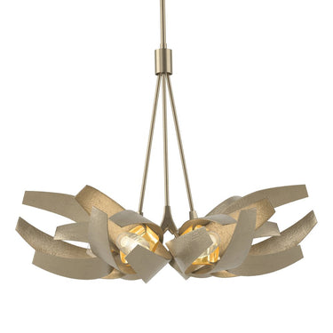 Corona Brass Accent Pendant 12