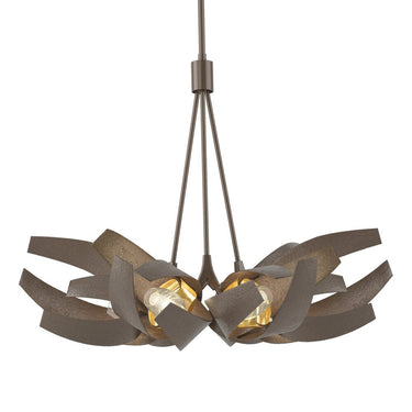 Corona Brass Accent Pendant 7
