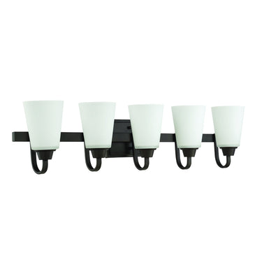 Craftmade 41905 Grace 5 Light Vanity Light - Crescent Harbor