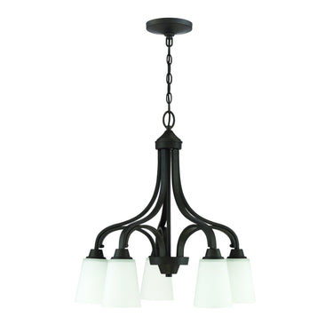 Craftmade 41915 Grace 5 Light Down Chandelier - Crescent Harbor