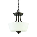 Craftmade 41952 Grace 2 Light Convertible Semi Flush - Crescent Harbor