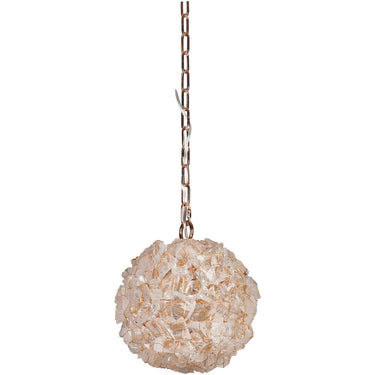 Craftmade 48490-GLD Roxx 1 Light Mini Pendant w/ Chain in Gilded - Crescent Harbor