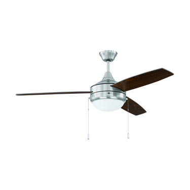Craftmade PHA52BNK3 52" Ceiling Fan w/ 3 Blades, LED Light Kit - Crescent Harbor
