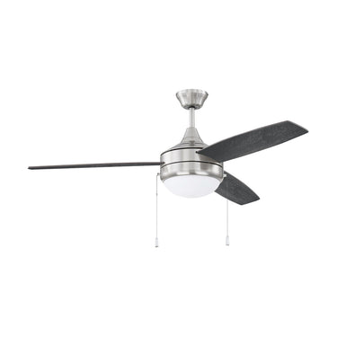 Craftmade PHA52BNK3-BNGW 52" Ceiling Fan w/ 3 Blades, LED Light Kit - Crescent Harbor