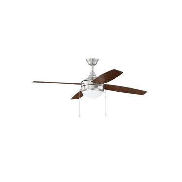 Craftmade PHA52BNK4 52" Ceiling Fan w/ 4 Blades, LED Light Kit - Crescent Harbor