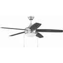 Craftmade PHA52BNK5-BNGW 52" Ceiling Fan w/ 5 Blades, LED Light Kit - Crescent Harbor