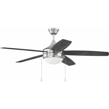 Craftmade PHA52BNK5-BNGW 52" Ceiling Fan w/ 5 Blades, LED Light Kit - Crescent Harbor