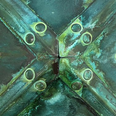 ETCH-21 Arroyo Craftsman Etoile Large Chain Hung Pendant 9