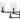 Cunningham 6 Light Chandelier in Matte Black 2