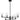 Cunningham 6 Light Chandelier in Matte Black 7