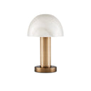 Currey & Company 11.0" La Gravite Mini Alabaster Table Lamp 3