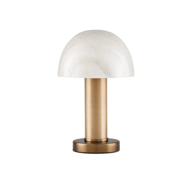 Currey & Company 11.0" La Gravite Mini Alabaster Table Lamp 3