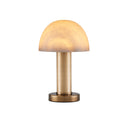 Currey & Company 11.0" La Gravite Mini Alabaster Table Lamp 