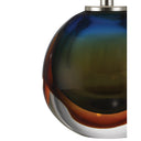 Currey & Company 12" Voyage Nickel Cordless Table Lamp 1