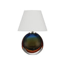 Currey & Company 12" Voyage Nickel Cordless Table Lamp 4