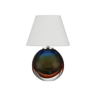Currey & Company 12" Voyage Nickel Cordless Table Lamp 4